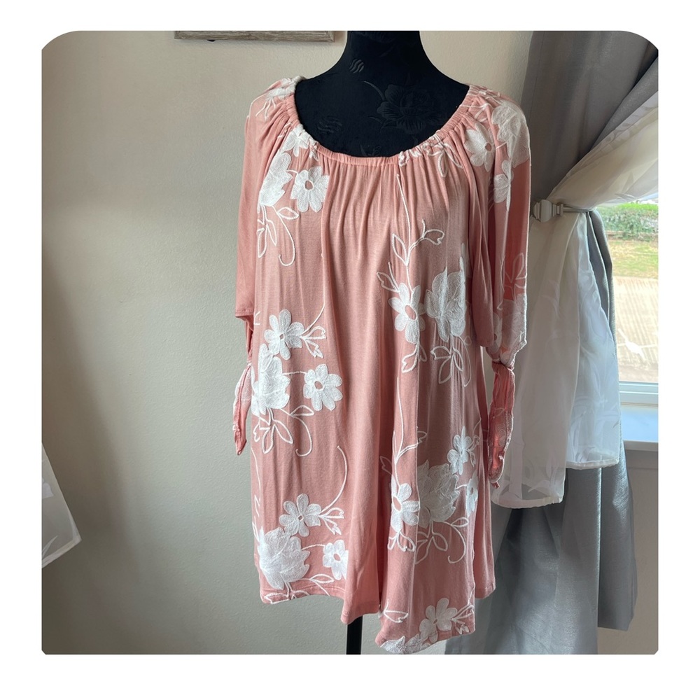 Blush Pink Tunic Top